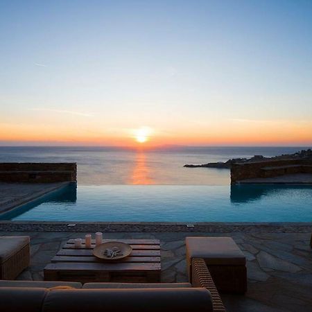 Luxury Cycladic Villa-Enjoy Infinity Pool Sunsets Koundouros Ngoại thất bức ảnh