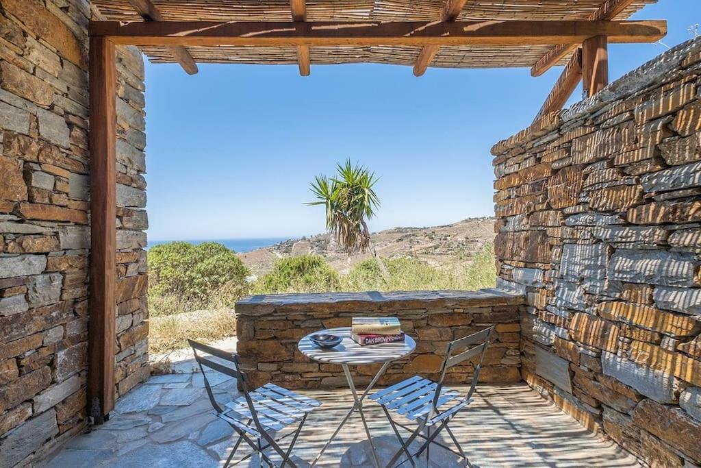 Luxury Cycladic Villa-Enjoy Infinity Pool Sunsets Koundouros Ngoại thất bức ảnh