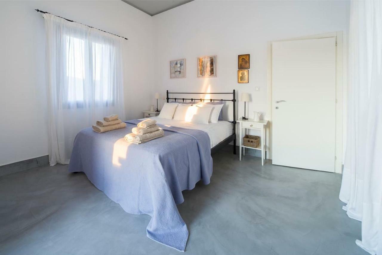 Luxury Cycladic Villa-Enjoy Infinity Pool Sunsets Koundouros Ngoại thất bức ảnh