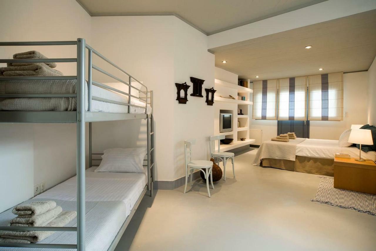 Luxury Cycladic Villa-Enjoy Infinity Pool Sunsets Koundouros Ngoại thất bức ảnh