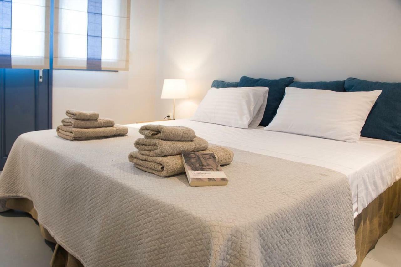 Luxury Cycladic Villa-Enjoy Infinity Pool Sunsets Koundouros Ngoại thất bức ảnh