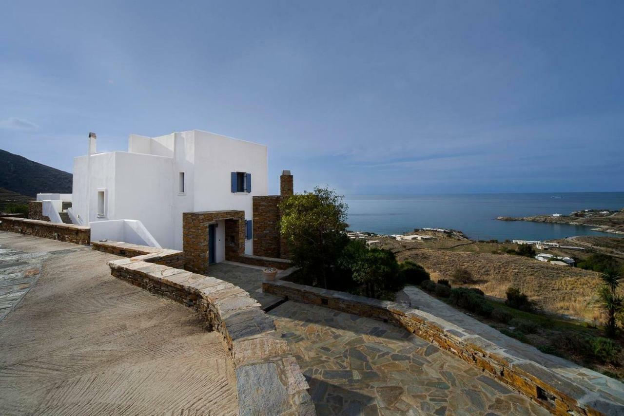 Luxury Cycladic Villa-Enjoy Infinity Pool Sunsets Koundouros Ngoại thất bức ảnh